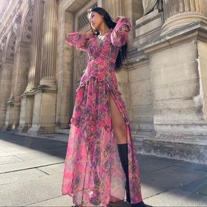 For Love and Lemons Annie Maxi Dress